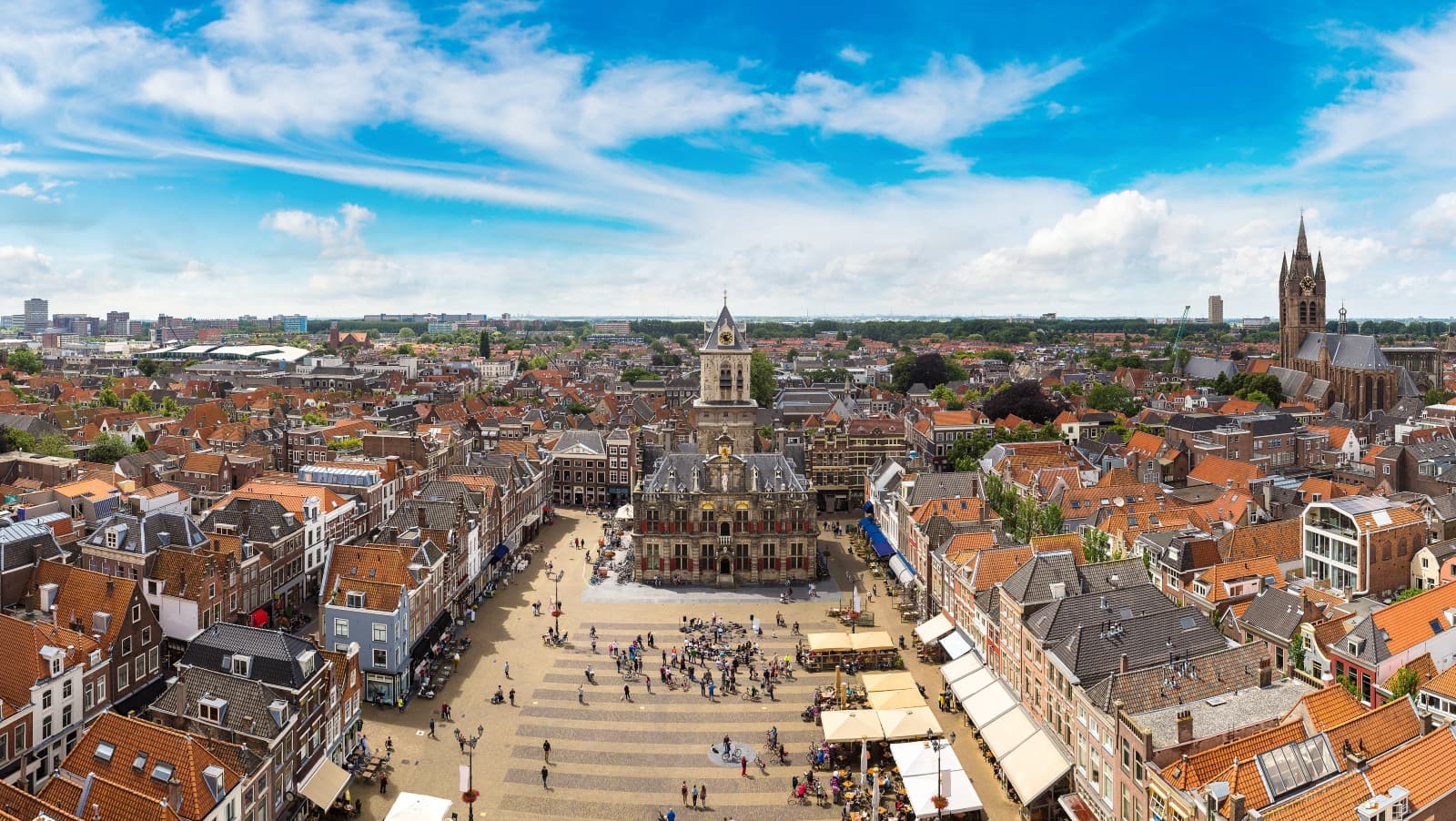 Delft skyline
